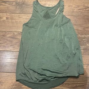 LuluLemon Olive Green Racerback Tank
